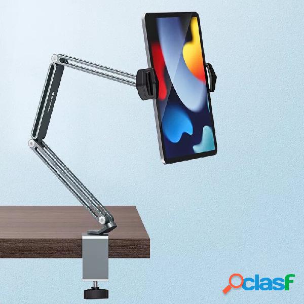 Boneruy 360° Rotation Long Arm Phone/Tablet Holder Three