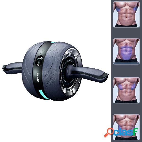 Booster Ab Roller Wheel Smart Rechargeable LCD Display 1.8m