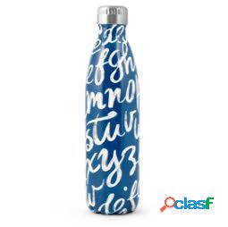 Bottiglia termica - 0,75 L - blu (unit vendita 1 pz.)