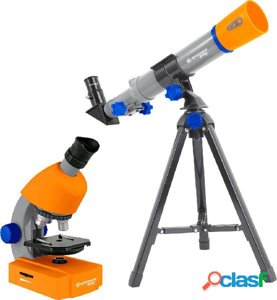 Bresser Optik Junior Teleskop & Mikroskop-Set Telescopio