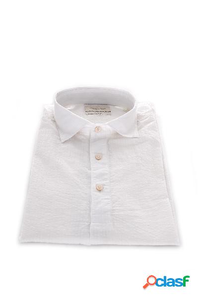 Brooksfield Camicie Casual Uomo Bianco