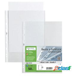 Buste forate Atla T - pesante - liscio - 21x29,7 cm -