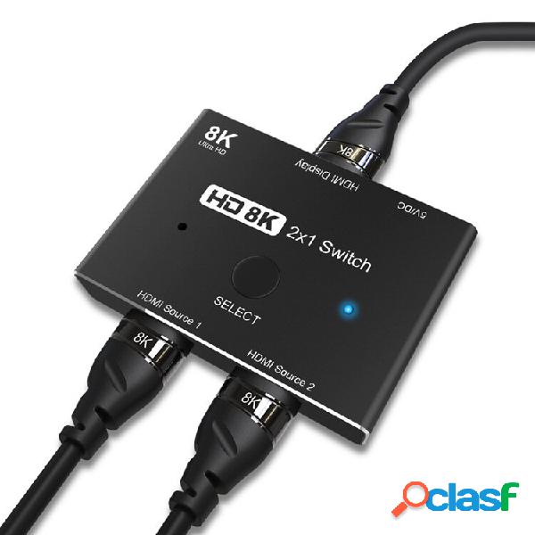 CABLEDECONN HDMI 2.1 Ultra HD High Speed 48Gbps Directional