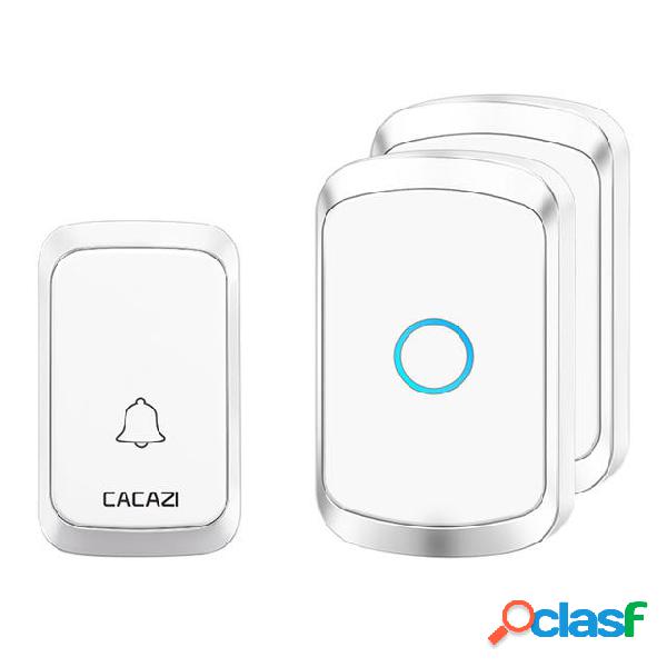 CACAZI A50 Wireless Music Doorbell Waterproof Battery 1