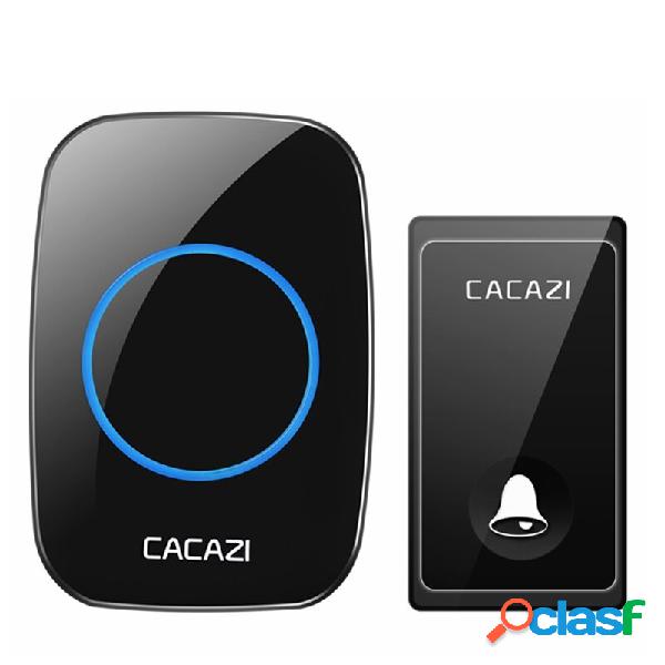 CACAZI FA60 Wireless Doorbell Self-powered Waterproof