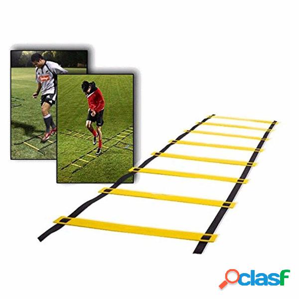 CAMTOA 4m 8-Rung Training Ladder Soccer Basketball Speed