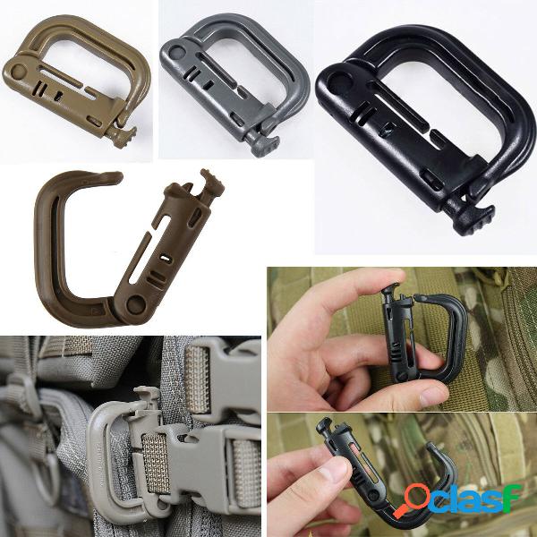 CAMTOA Max Load 90kg D-Ring Hook Mountaineering Buckle Key