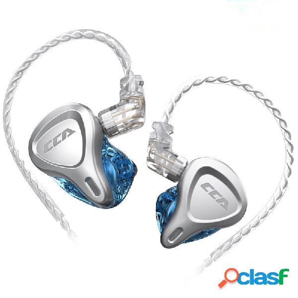 CCA CSN 1BA + 1DD Noise Reduction Earphone In-Ear Earbuds