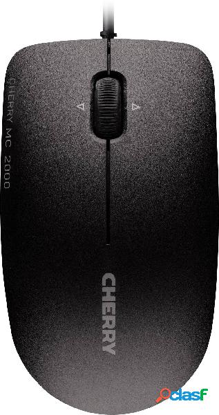 CHERRY MC 2000 Mouse USB Infrarossi Nero 3 Tasti 1600 dpi