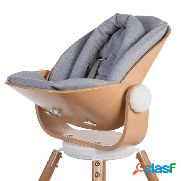 CHILDHOME Cuscino per Seggiolone Evolu Newborn Jersey Grigio