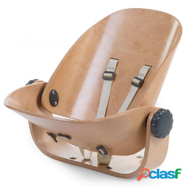 CHILDHOME Seggiolone Evolu Newborn in Legno Naturale e