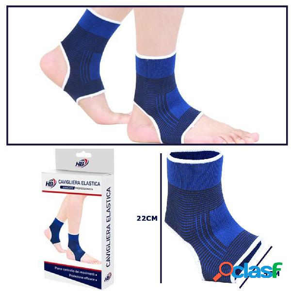 COPPIA CAVIGLIERE SUPPORTO PER CAVIGLIA ANALLERGICA ELASTICA