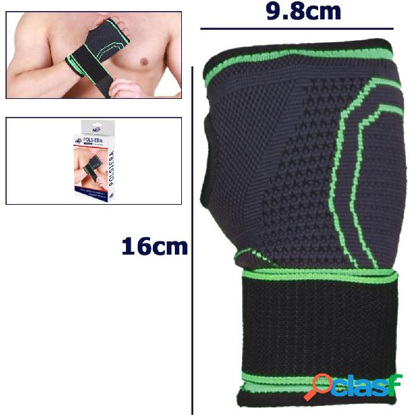 COPPIA POLSIERA FASCIA ELASTICA SUPPORTO PER POLSO