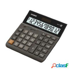 Calcolatrice da tavolo DH-12BK - 12 cifre - nero - Casio