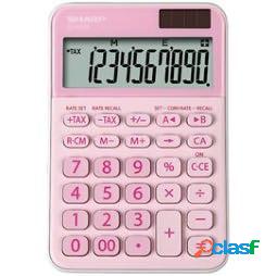 Calcolatrice da tavolo EL M335 - 10 cifre - rosa - Sharp -