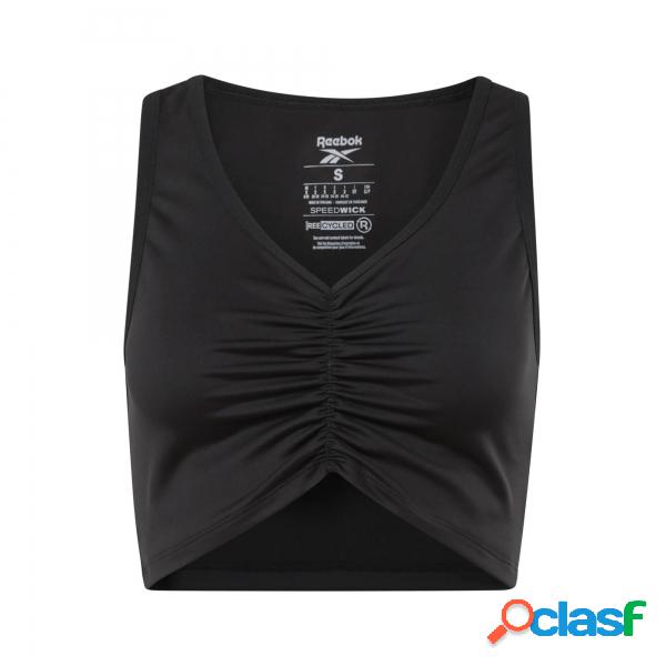 Canotta corta con balze Reebok Studio Reebok - Magliette