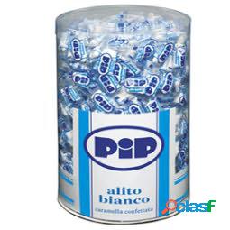 Caramelle confettate Pip - alito bianco - barattolo 800