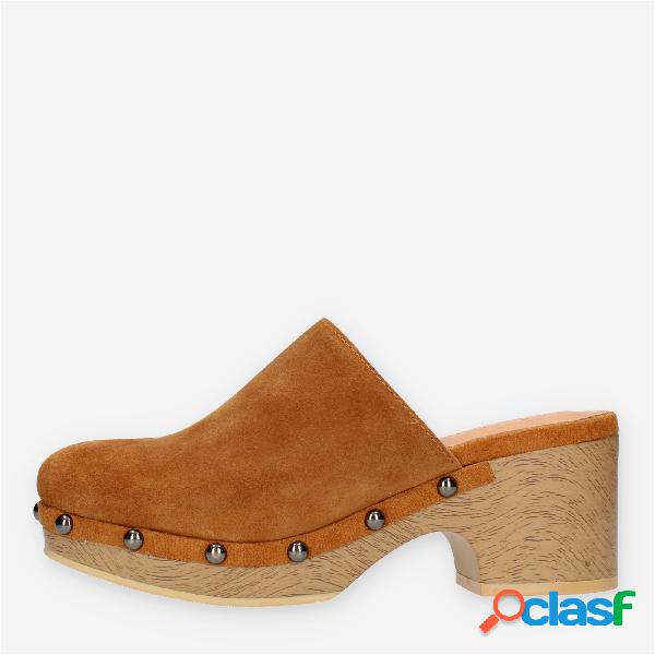 Carmela Scarpe Basse SABOT Donna Cuoio