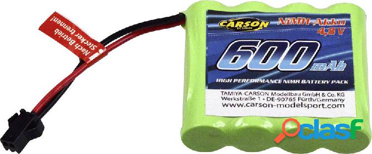 Carson Modellsport Batteria ricaricabile NiMh 4.8 V 400 mAh