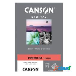 Carta Inkjet Premium - 10 x 15 cm - 255 gr - 50 fogli -