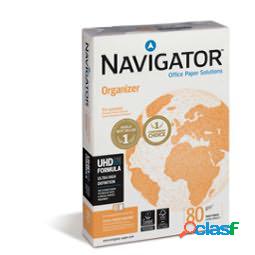 Carta Organizer - 2 fori - A4 - 80 gr - Navigator - conf.