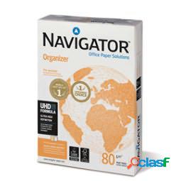 Carta Organizer - 4 fori - A4 - 80 gr - Navigator - conf.