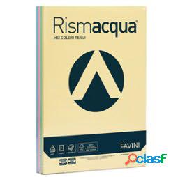 Carta Rismacqua - A4 - 200 gr - mix 5 colori - Favini -