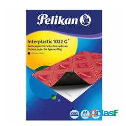 Carta carbone Interplastic 1022G - 21x31 cm - nero - Pelikan
