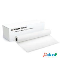 Carta plotter - stampa inkjet - 610 mm x 50 mt - 80 gr -