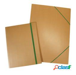 Cartella Eco - con elastico - 35 x 50 cm - cartoncino -