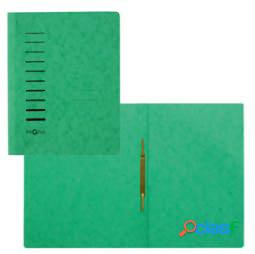 Cartella con pressino - cartone - A4 - verde - Pagna (unit