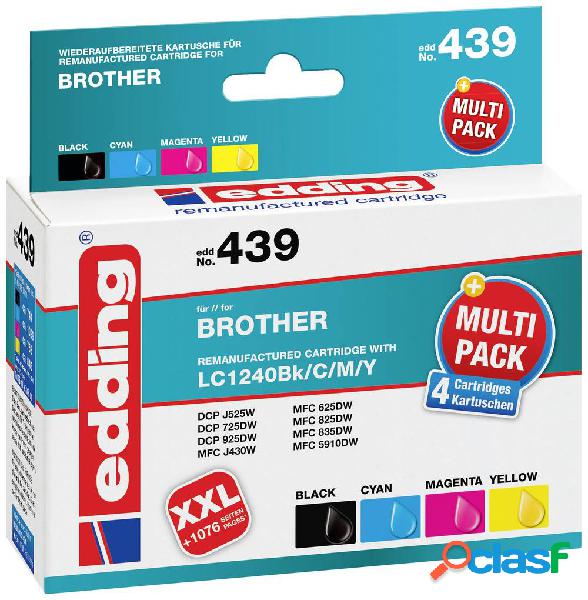Cartucce combo pack Edding Compatibile sostituisce Brother