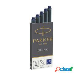 Cartucce standard inchiostro Quink - lunghezza 75 mm - blu -