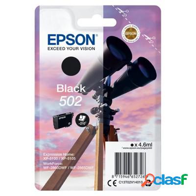 Cartuccia Epson C13T02V14010 502 Binocolo originale NERO