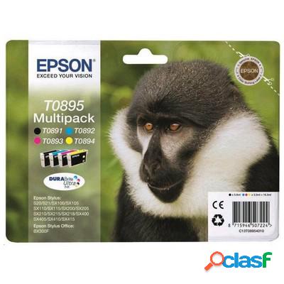 Cartuccia Epson C13T08954010 (Conf. da 4 pz.) originale