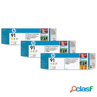 Cartuccia Hp C9485A (Conf. da 3 pz.) originale GIALLO