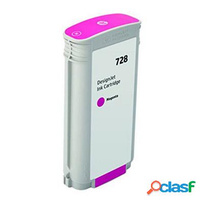 Cartuccia Hp F9J66A 728 compatibile MAGENTA