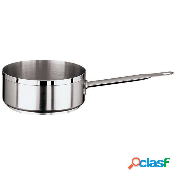 Casseruola Bassa 1 Manico Cm 28 Serie 1100 Inox, Lt 6,7 -