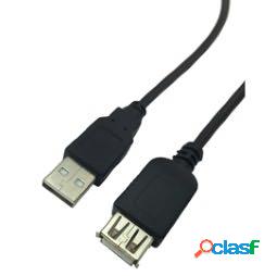 Cavo USB 2.0 A-A maschio-femmina - 3 mt - MKC Melchioni