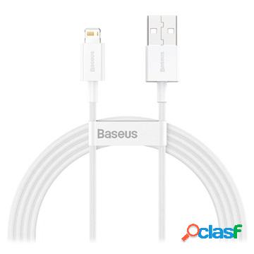 Cavo di Lightning Baseus Serie Superior - 1.5m - Bianco