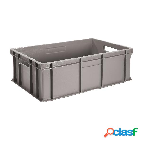 Cesta Impilabile Fondo E Pareti Chiuse - PE, 60x40x17 cm -