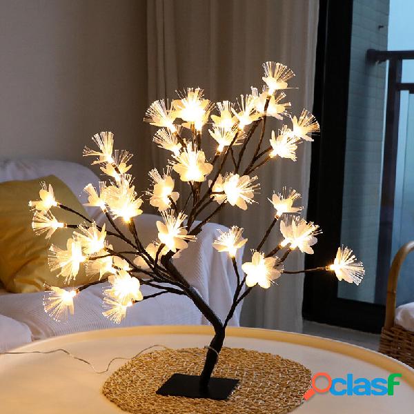 Cherry Blossom Tree Lamp LED Table Lamp Indoor Artificial