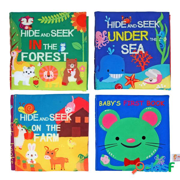 Children Early Education Books Cloth Baby Early Learning