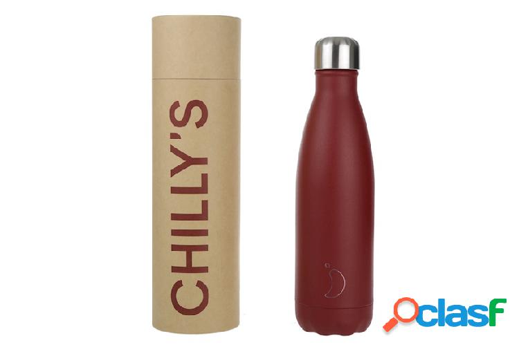 Chillys Bottles Bottiglia termica matte rosso opaco rosso