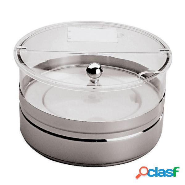 Ciotola Refrigerata Maxi Buffet Inox, Lt 2,5 - peso 2,19 kg