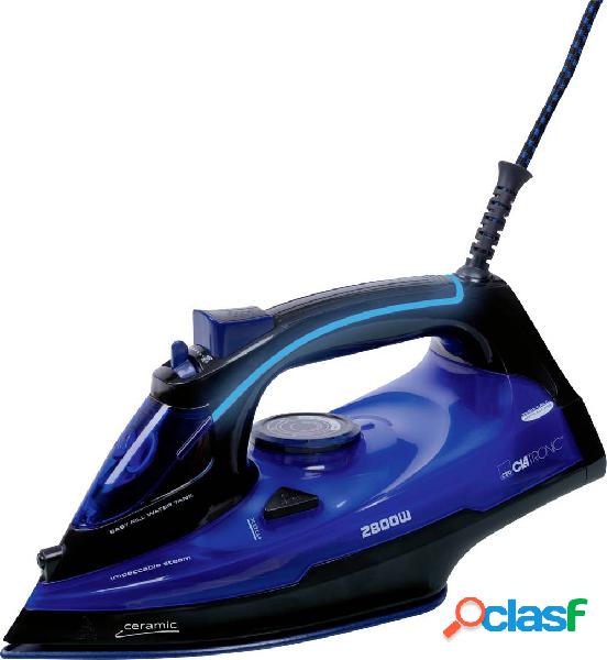 Clatronic DB 3755 Ferro da stiro a vapore Blu, Nero 2800 W