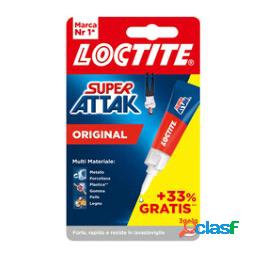 Colla Super Attak Original - 3 gr +1 gr - Loctite (unit