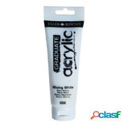 Colore acrilico fine Graduate - 120 ml - bianco miscela -