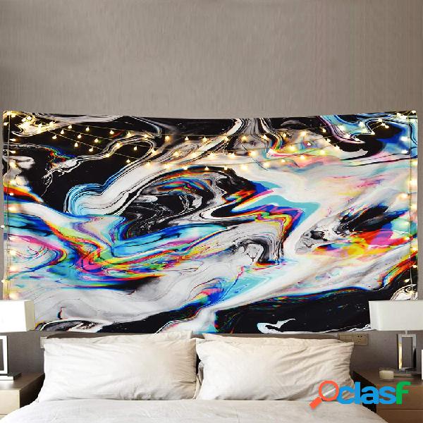 Colorful Gouache Tapestry Psychedelic Art Tapestry Marble