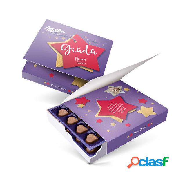 Confezione Personalizzata Dillo con Milka - Natale - 220g